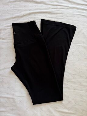Lululemon Black Flare Leggings